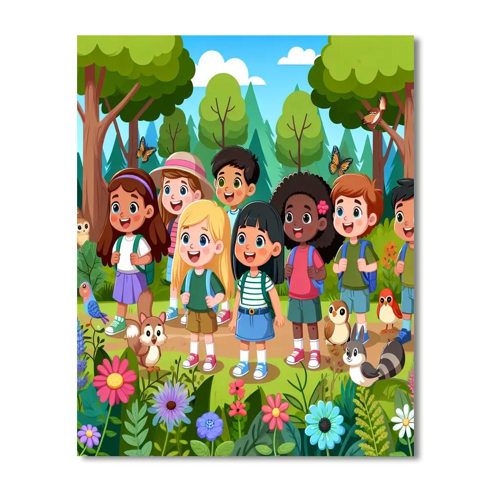 Eco Explorers Adventure Paint By Number