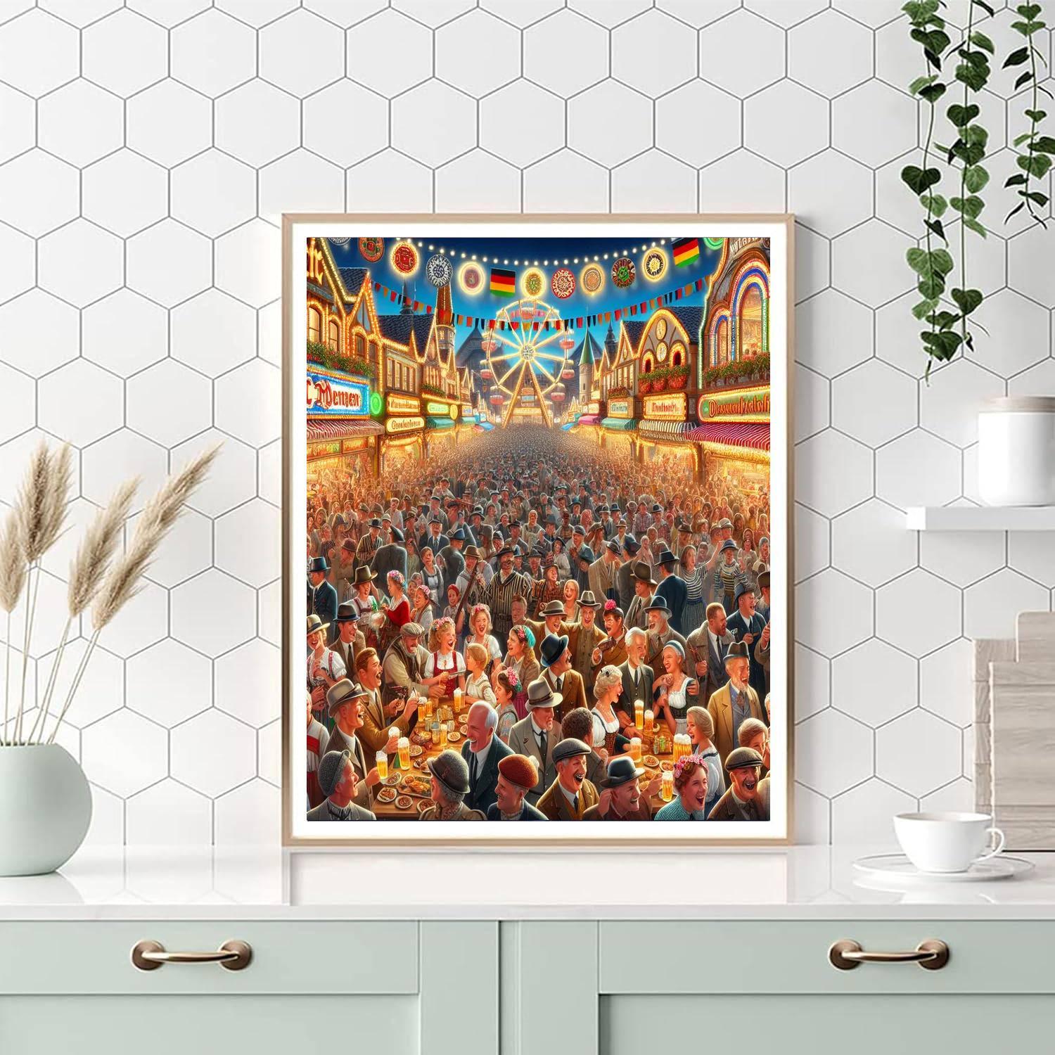 Hannover Schützenfest - Hannover, Germany Paint By Numbers