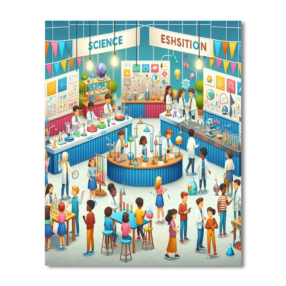 Cambridge Science Festival - Usa Paint By Numbers Art