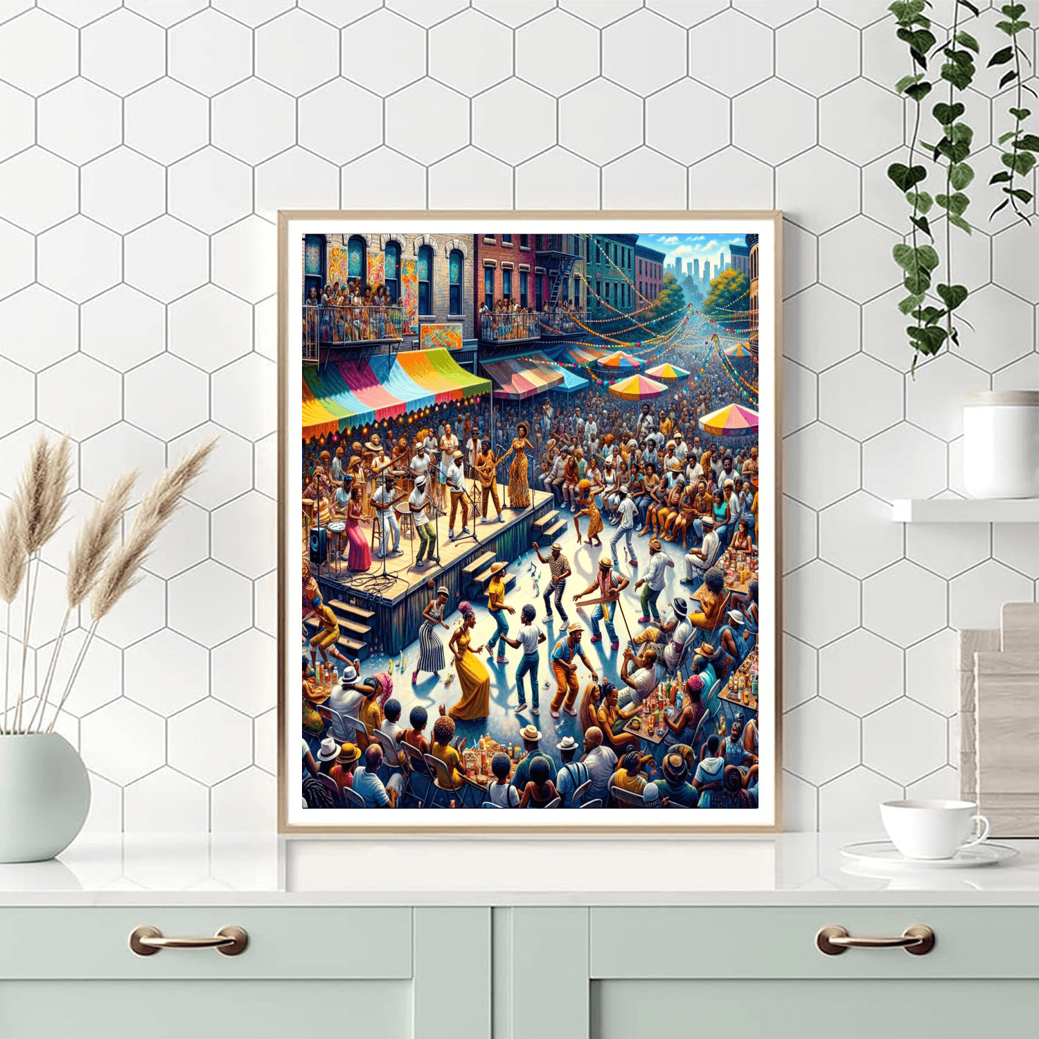 Harlem Festival Of Culture - Usa Paint By Numbers