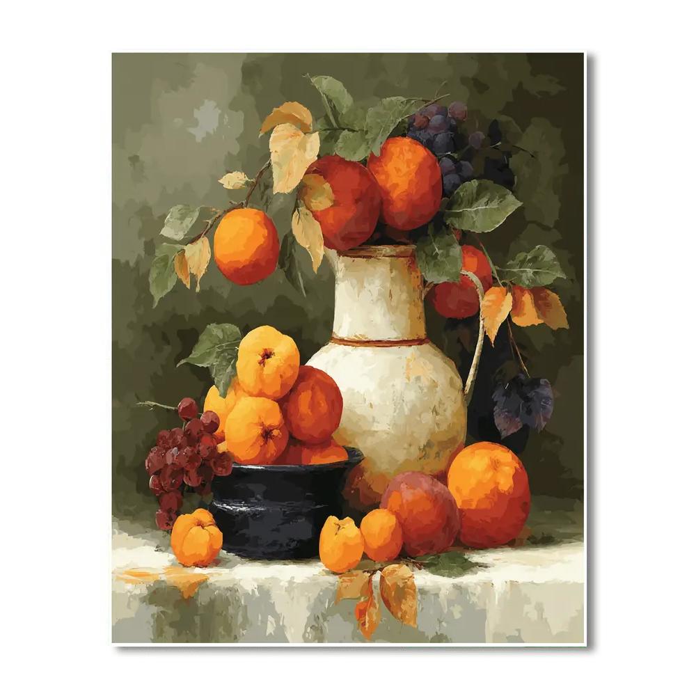 Harvest Joys Number Painting