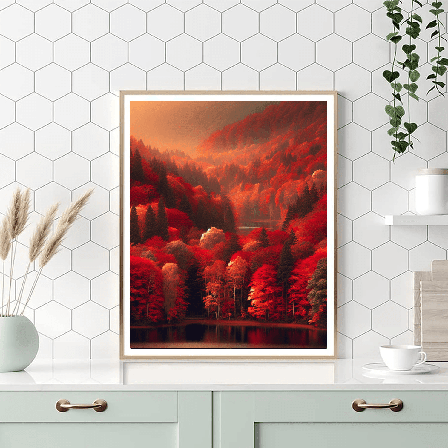 Majestic Autumn Reverie Paint By Numbers Kits