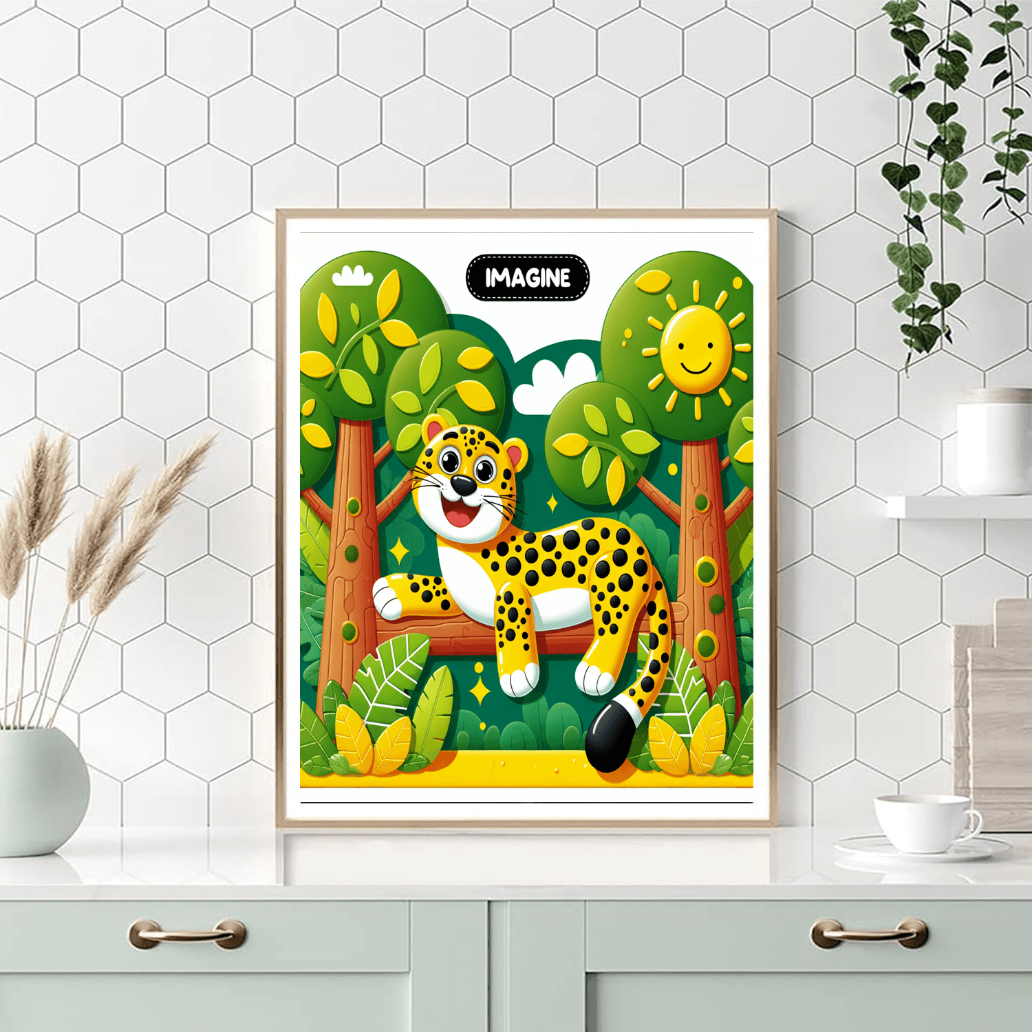 Jovial Jaguar Paint By Color