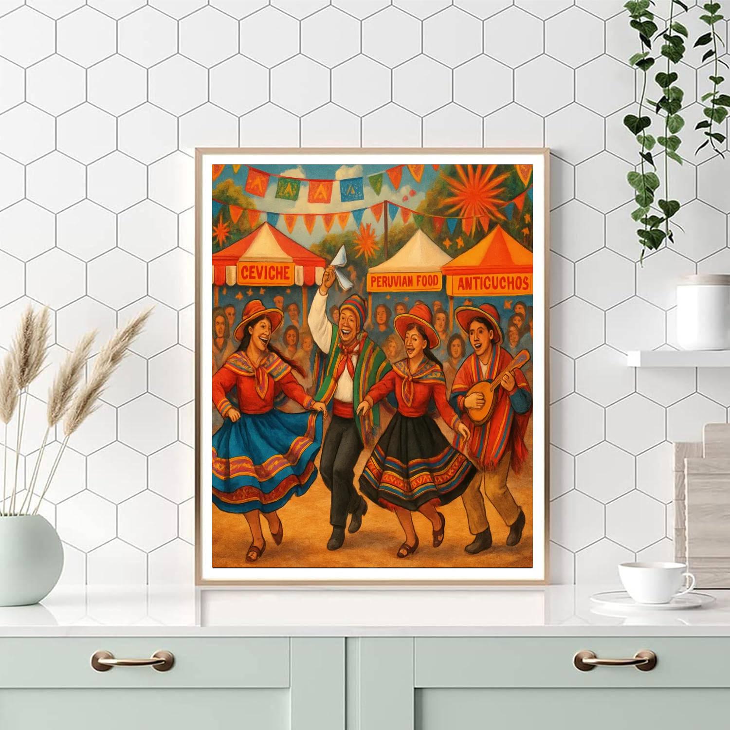 Santana Fest - Peru Painting By Numbers Kit