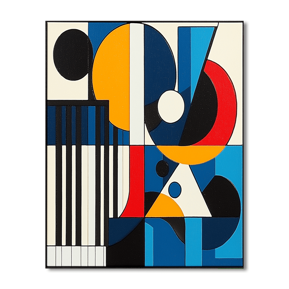 Pablo Picasso Inspired Picasso's Abstract Symphony  Painting By Numbers Kit