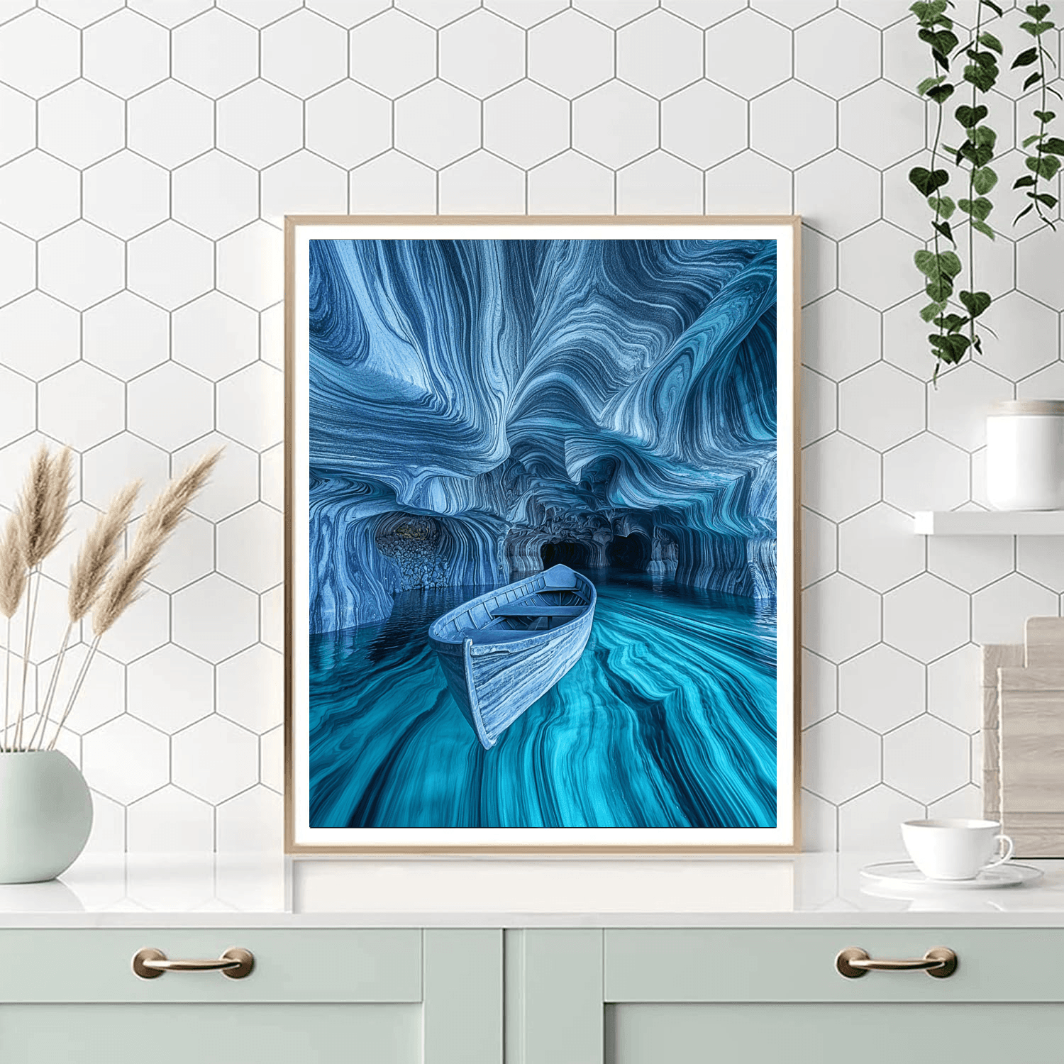 Marble Caves - Chile Chico DIY Paint By Numbers