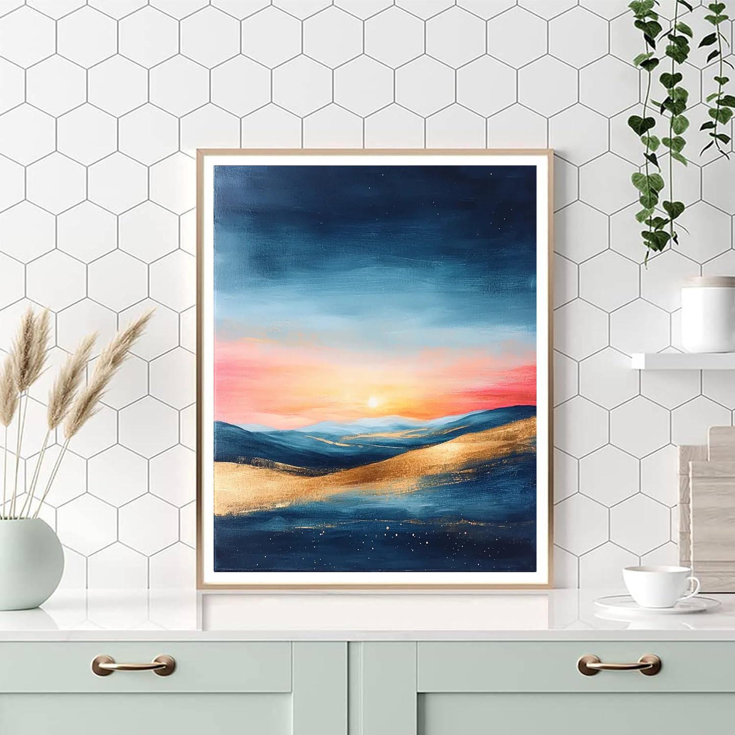 Caravaggio Inspired Mystical Dawn  DIY Paint By Numbers