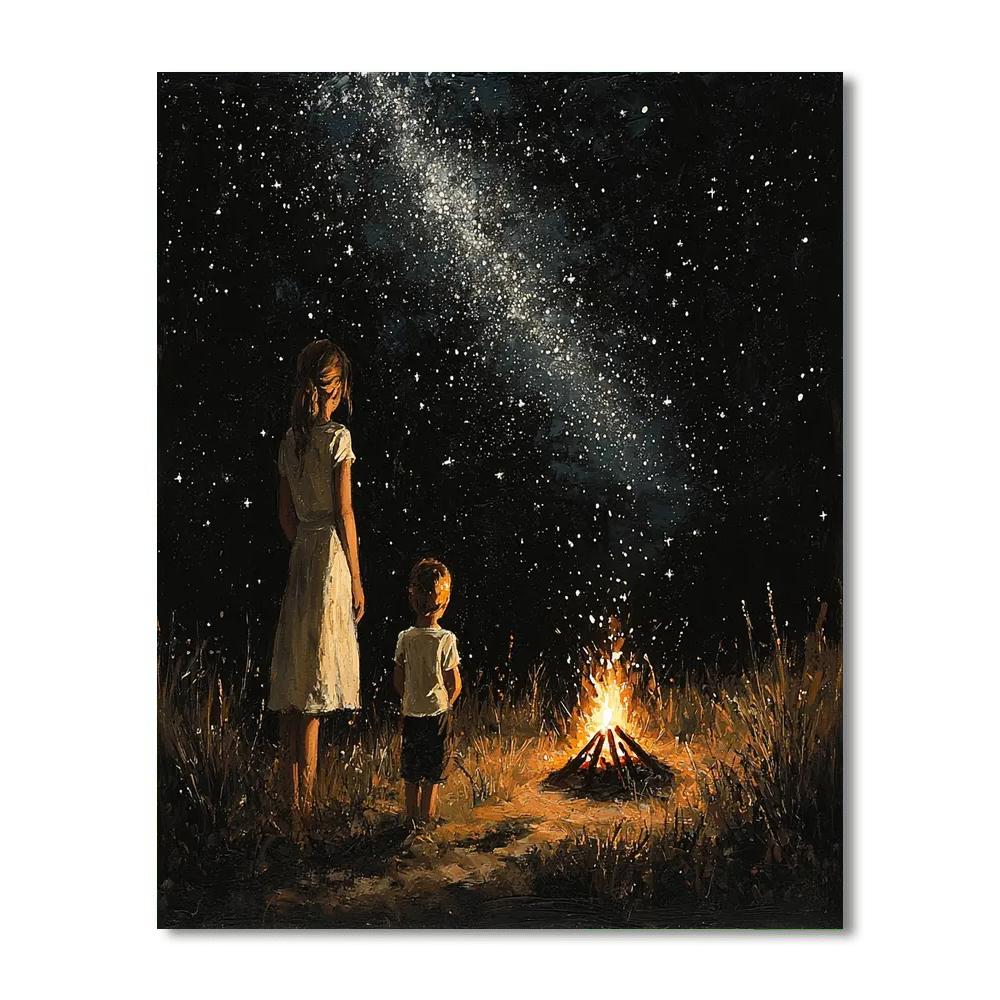 Moonlit Tales Number Painting