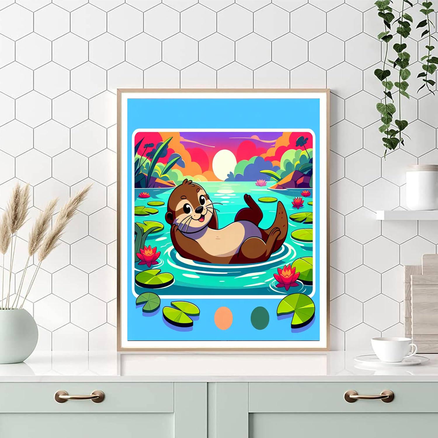 Curious Otter Paint By Numbers Kits