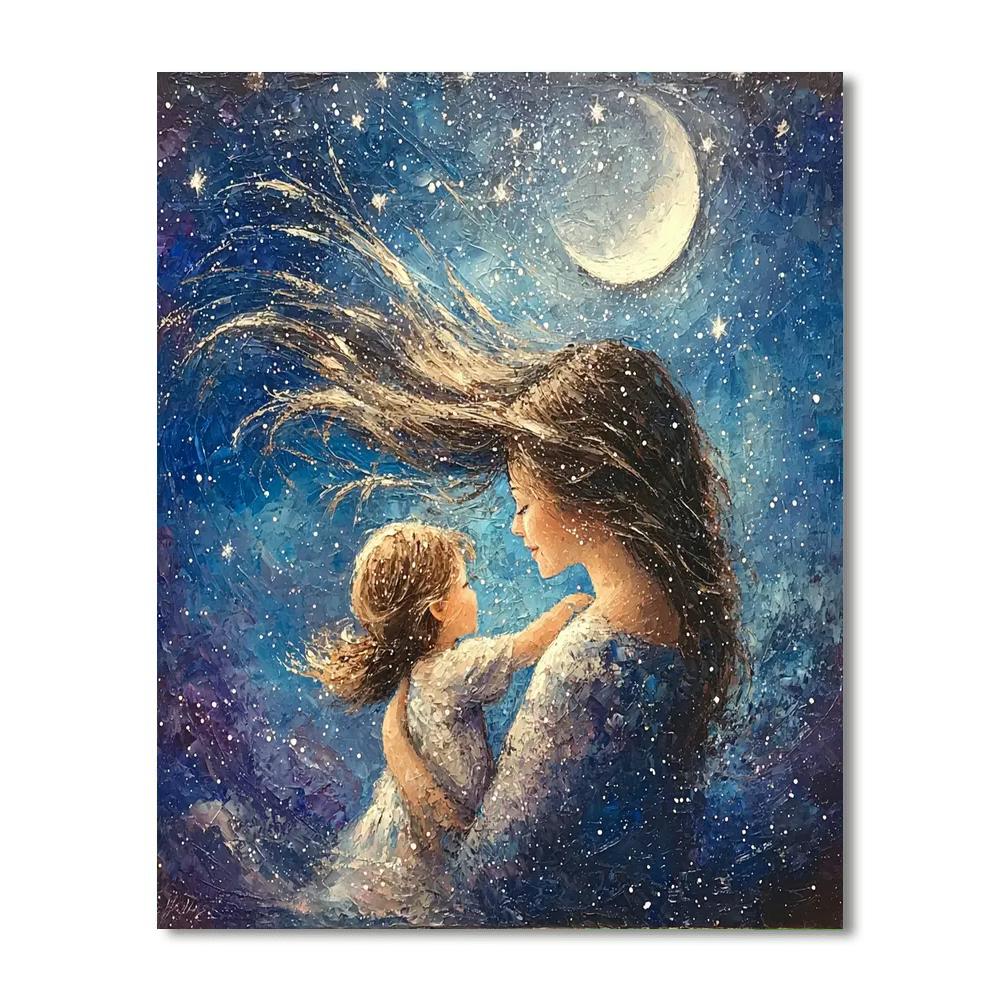 A Heartfelt Melody Number Painting