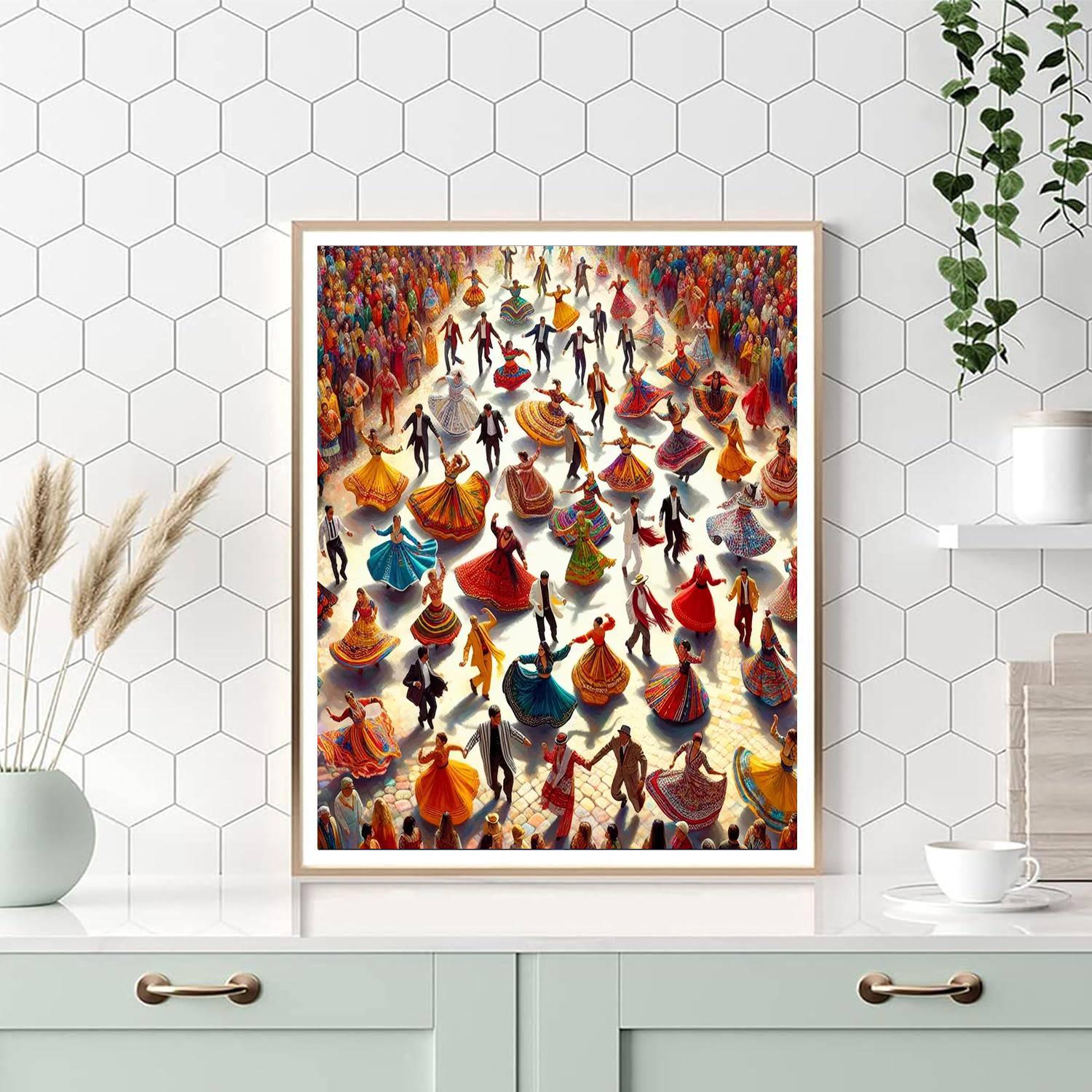 Cultural Festival Celebration Paint By Numbers Art