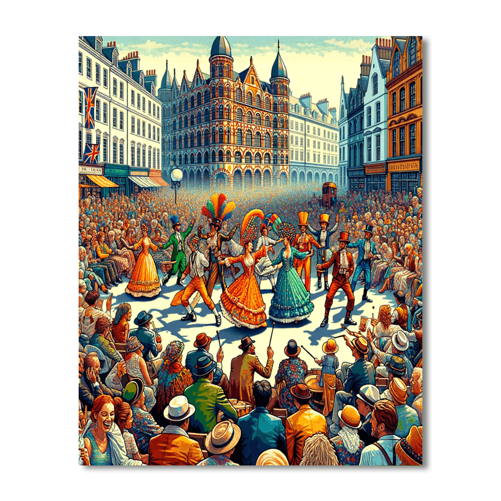 Edinburgh Festival Fringe - Edinburgh Painting By Numbers Kit