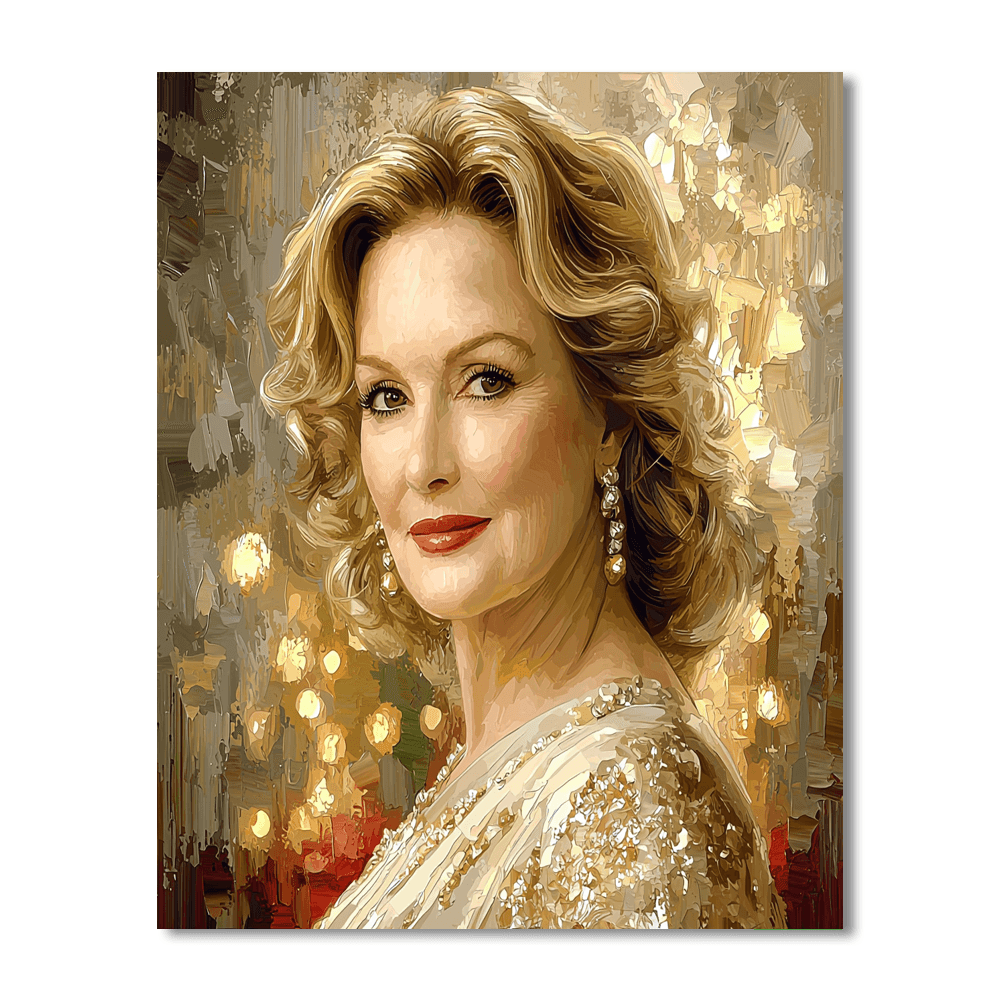 Meryl Streep: The Chameleon Of Hollywood's Dreams Numbered Painting Kits