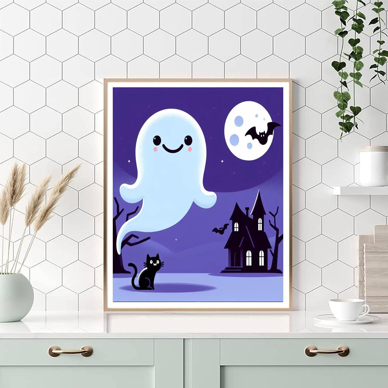 Haunted Mansion Mystery Paint By Numbers Kits
