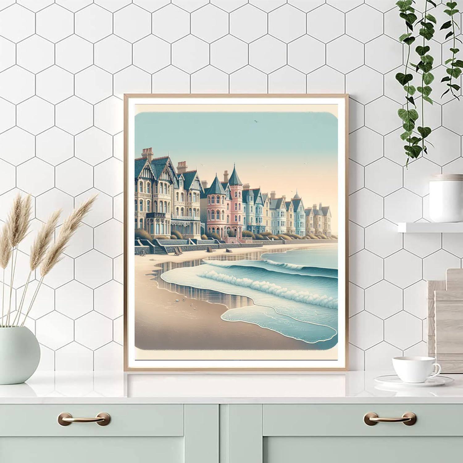 Victorian Seaside Dreamscape Paint By Number