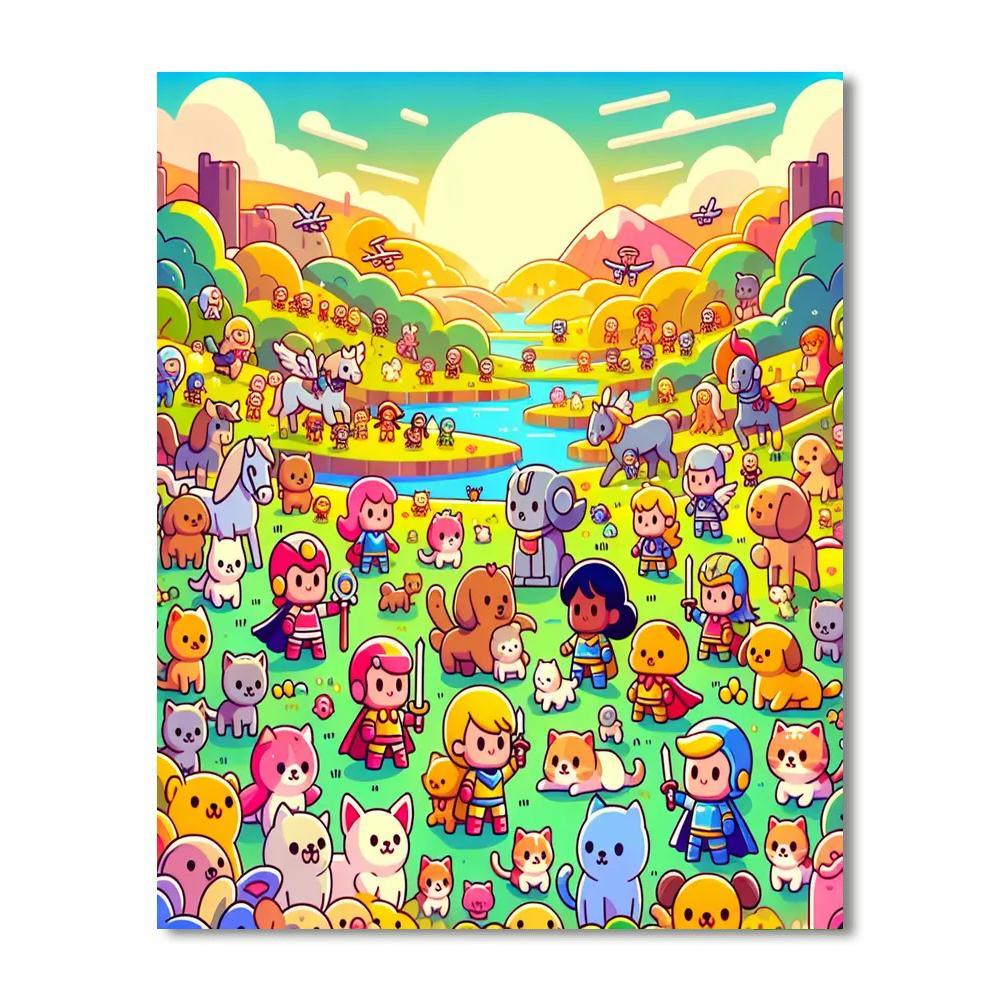 Heroic Rescue Mission Paint By Numbers