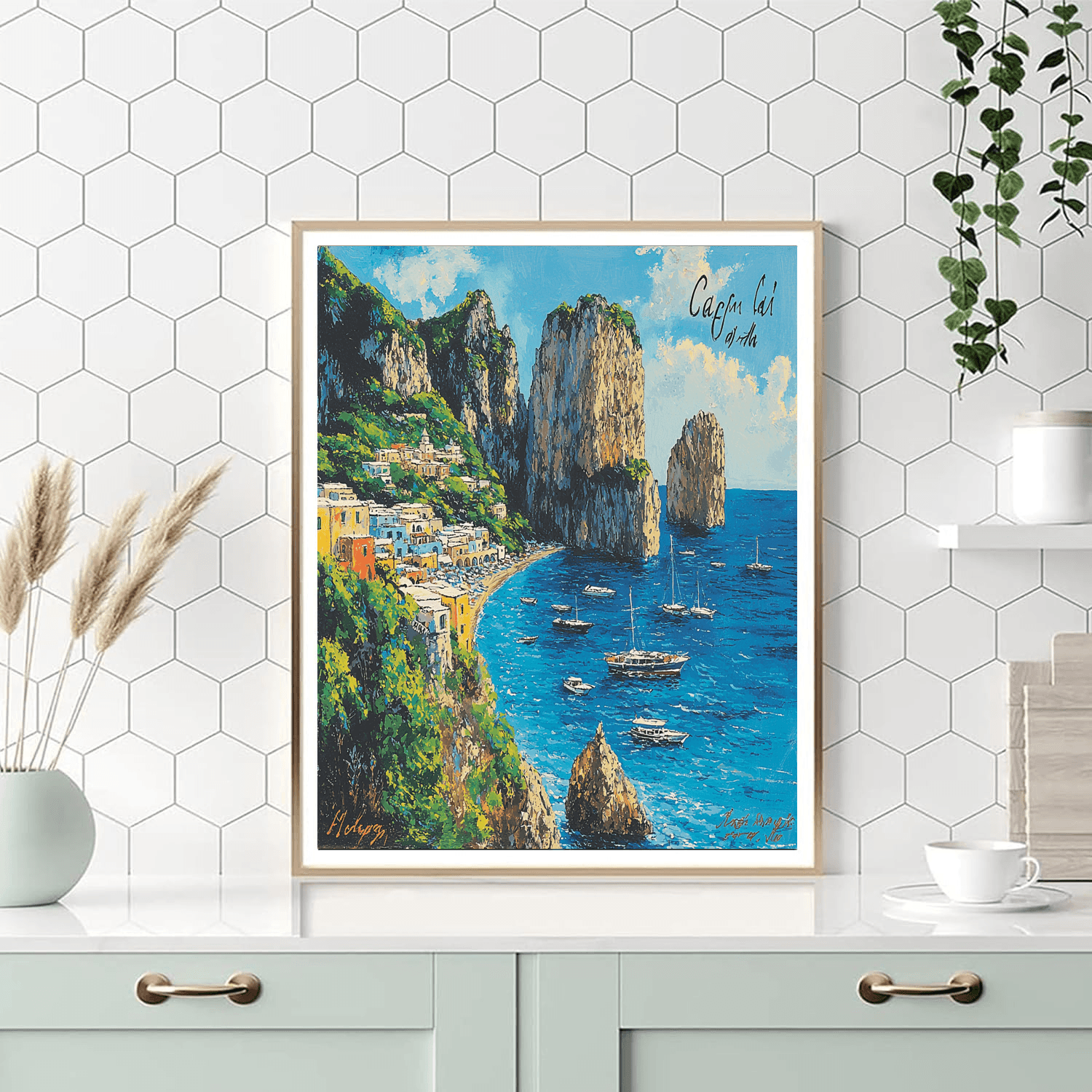 Capri Paint By Numbers Art