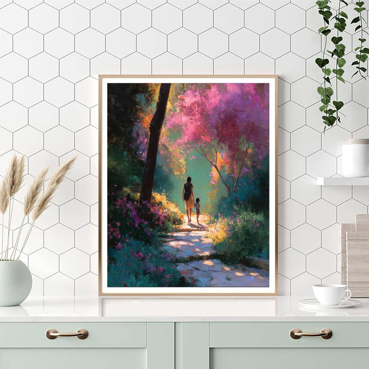 Eternal Garden Of Love Painting By Numbers Kit