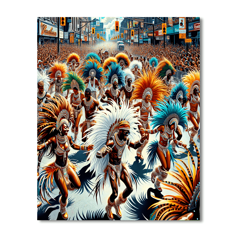 Toronto Caribbean Carnival - Canada Paint By Numbers