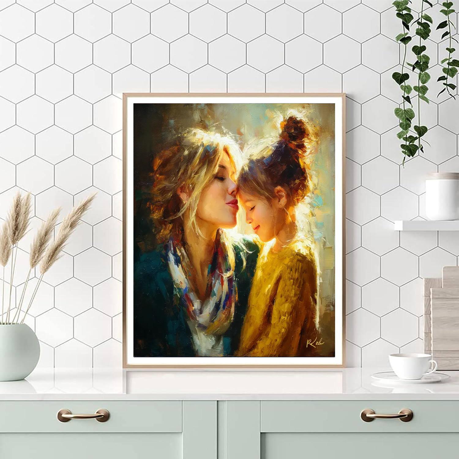 The Gentle Whisper Of Love Numbered Painting Kits