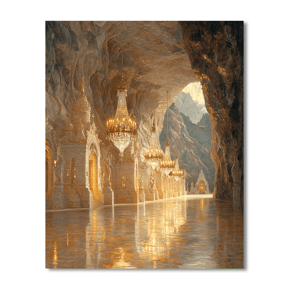 Wieliczka Salt Mine - Poland Paint By Numbers Kits