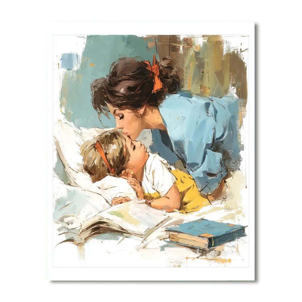 Sweet Dreams With Mom Numbered Painting Kits