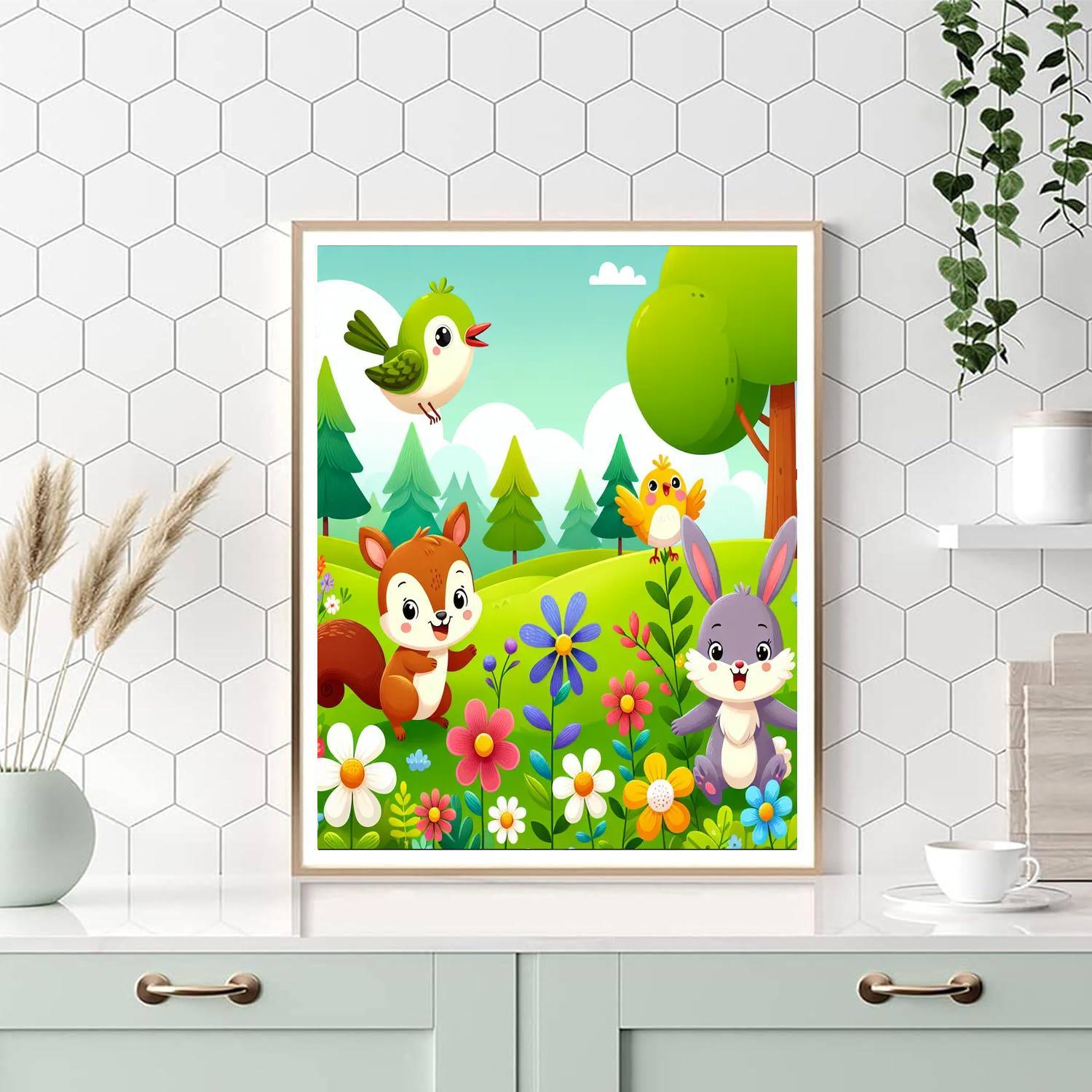 Nature's Secret Meadow Paint By Numbers Kits