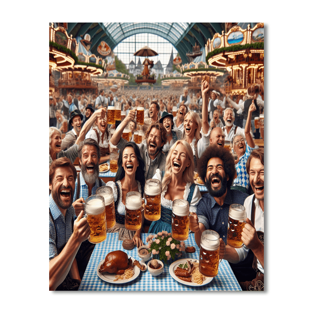 The Oktoberfest - Germany Paint By Numbers Kits