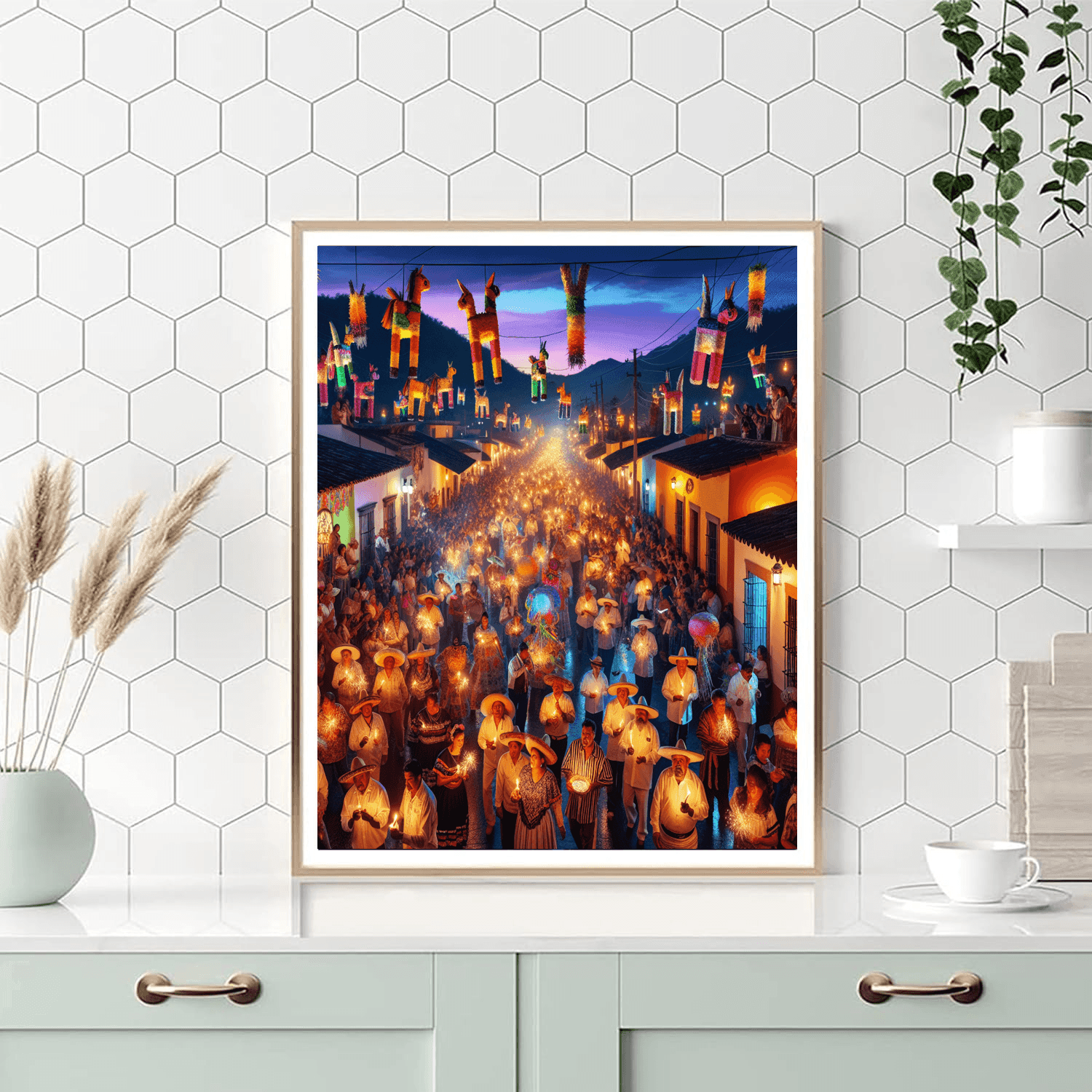 Las Posadas - Mexico Paint By Numbers Art