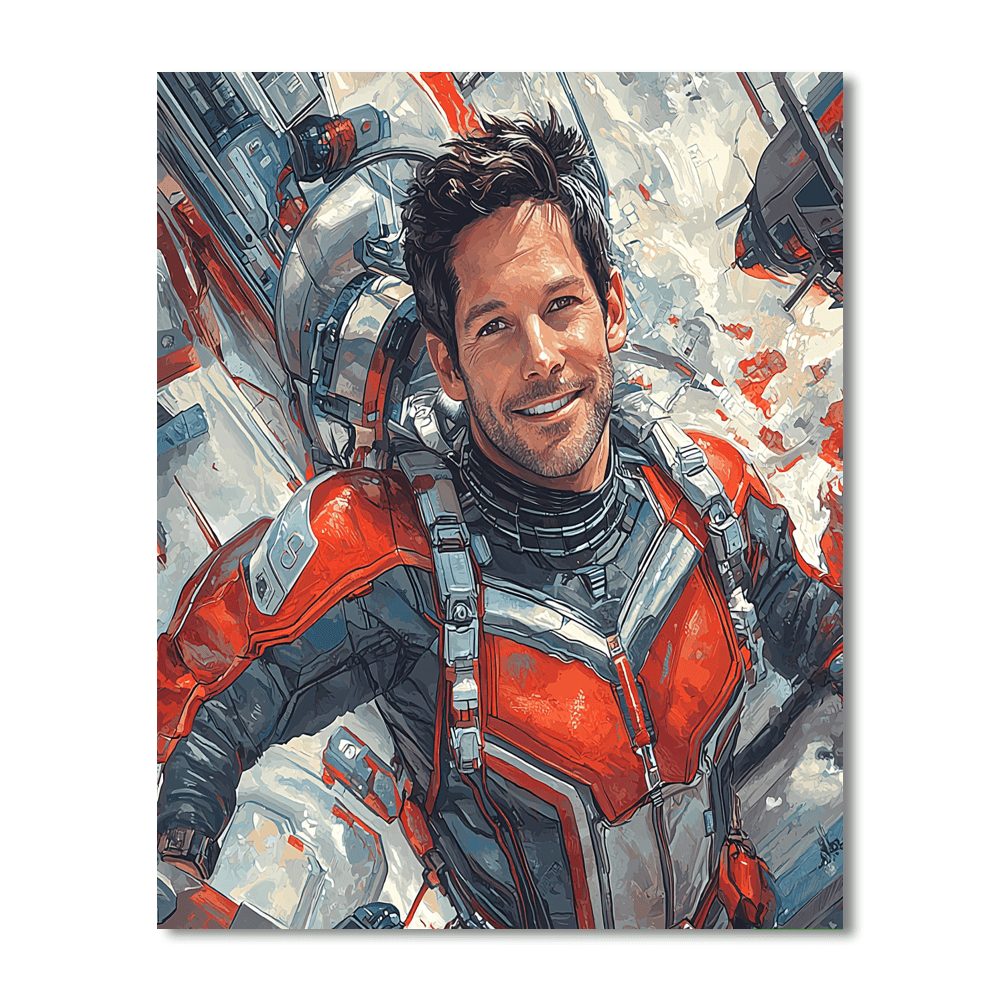 Paul Rudd: The Ageless Charm Of Ant-man Painting Number Kit