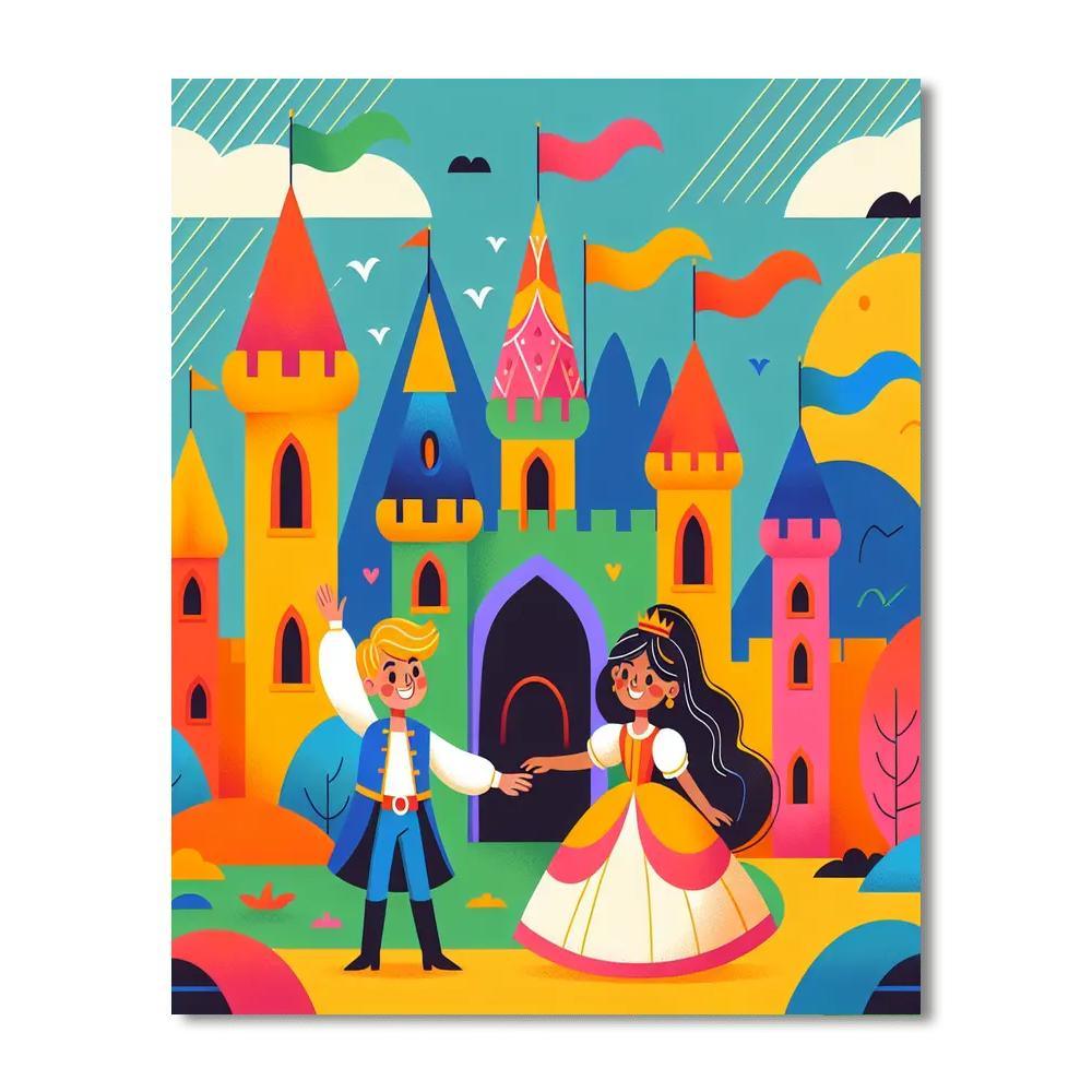 Magic Kingdom Quest Paint By Numbers Kits