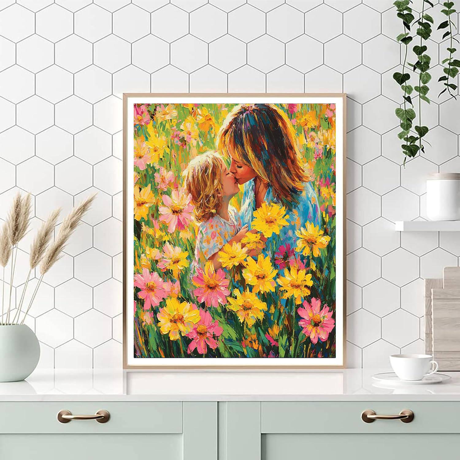 Spring's Gentle Kiss Numbered Painting Kits