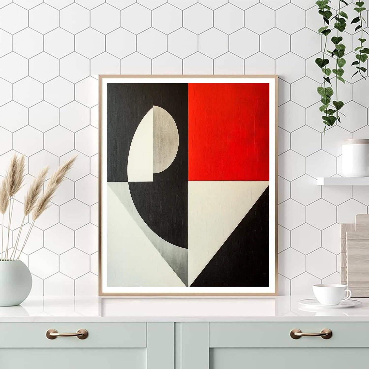 Kazimir Malevich Inspired Reflections On Shape  Paint By Color