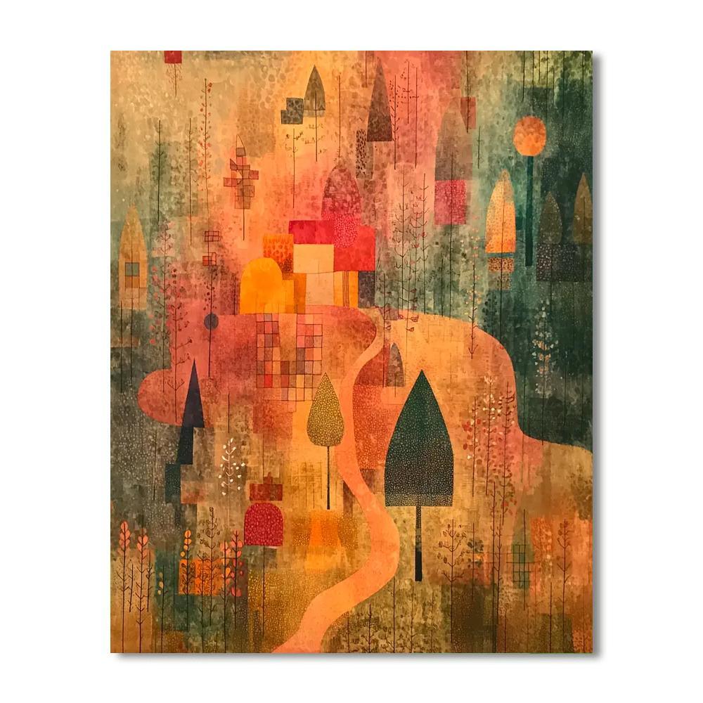 Paul Klee Inspired Dreamscapes Of Color  Paint By Numbers