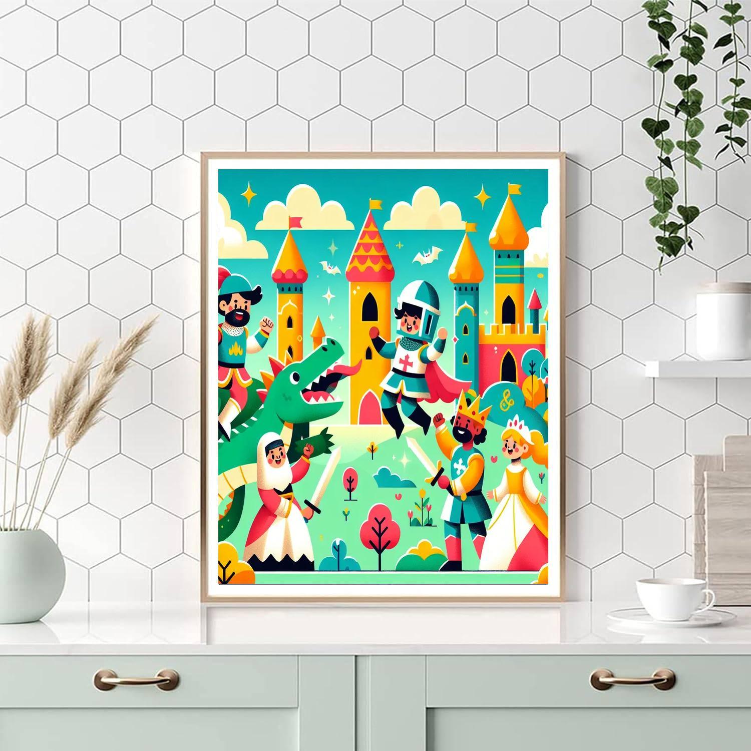 Fantastic Fairytale Quest Paint By Numbers Kits