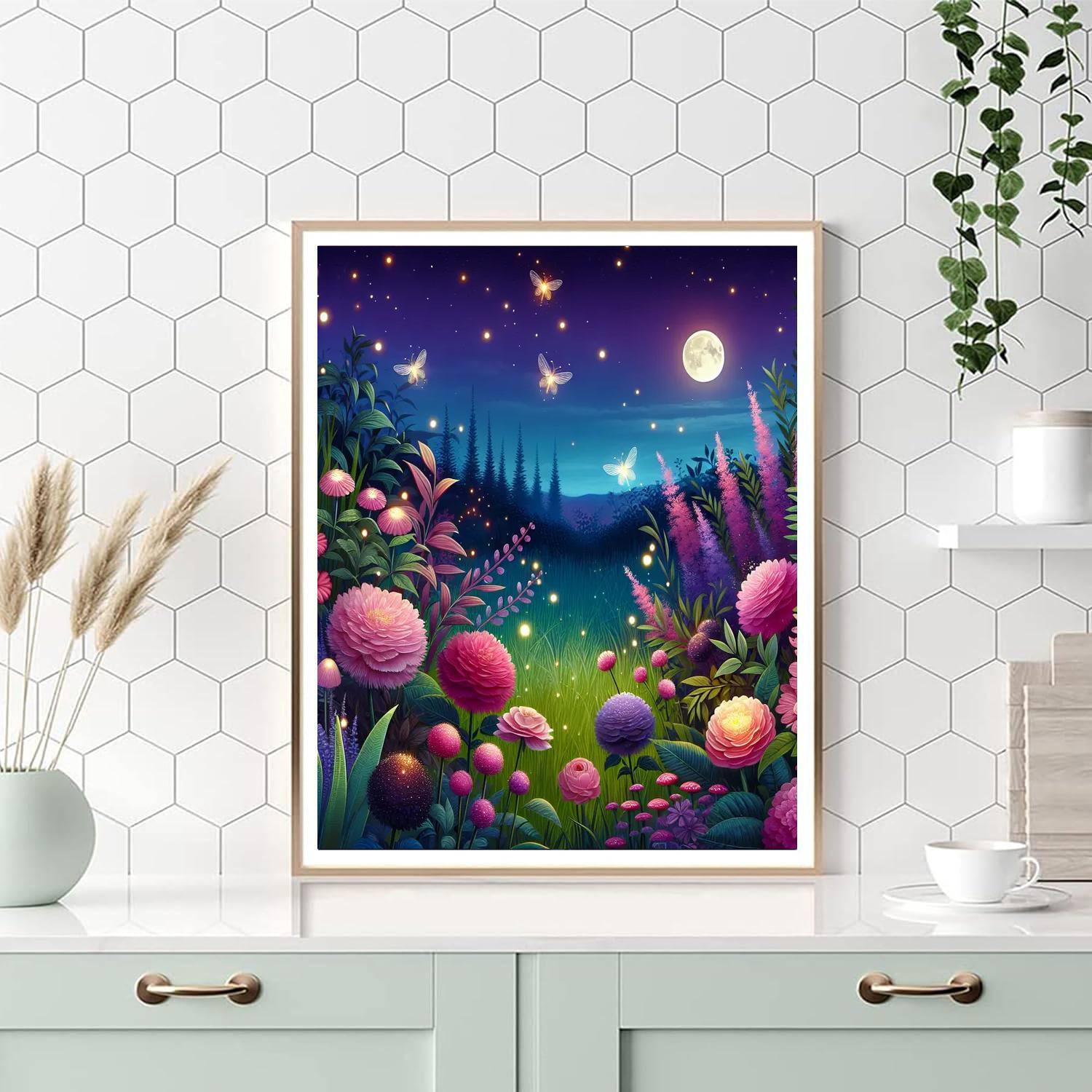 Mystical Garden Of Dreams Painting By Numbers Kit