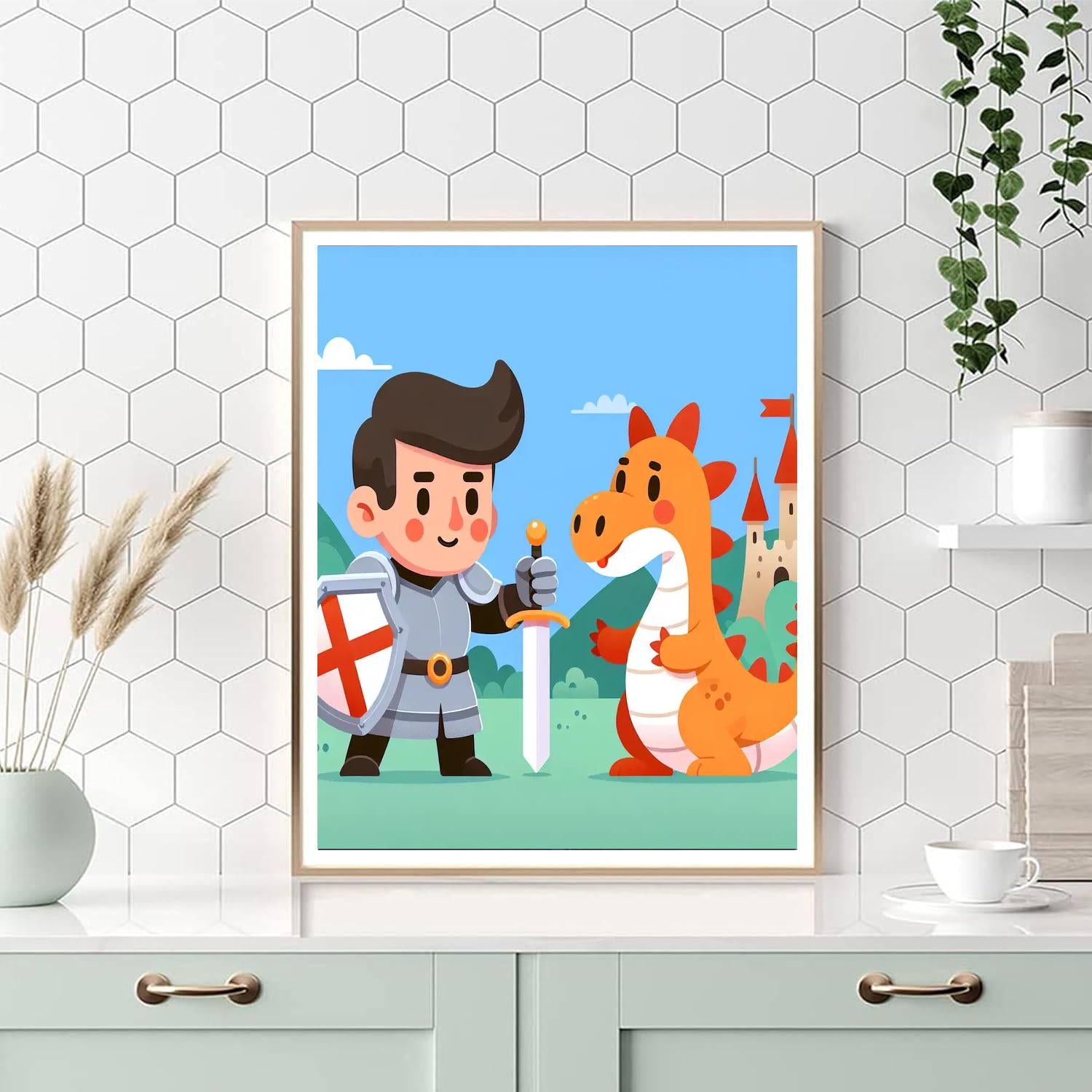 Dragon Quest Adventure Paint By Numbers Kits