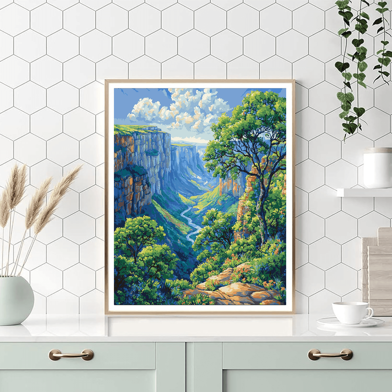 Blyde River Canyon - South Africa Paint By Numbers