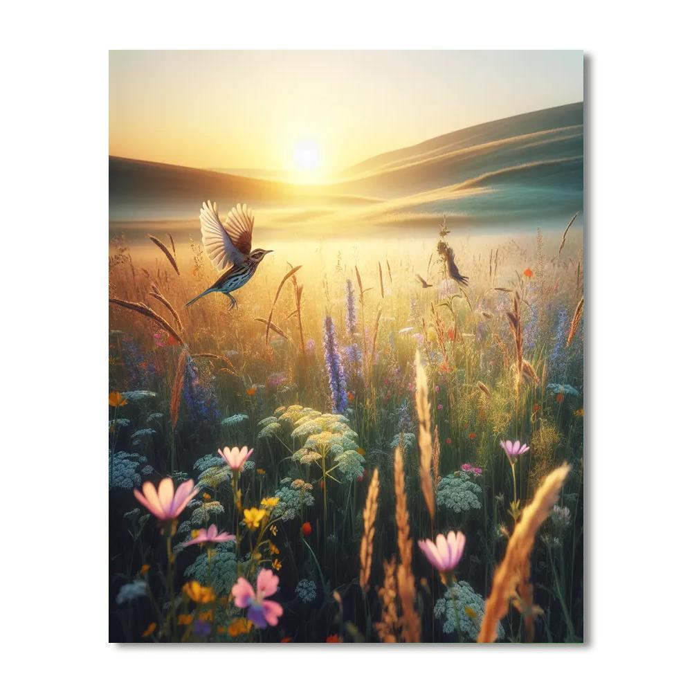 Meadowlark's Morning Paint By Numbers Kits