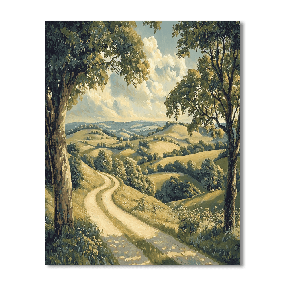 John Constable Inspired Time Travel To The Past  Paint By Numbers Art