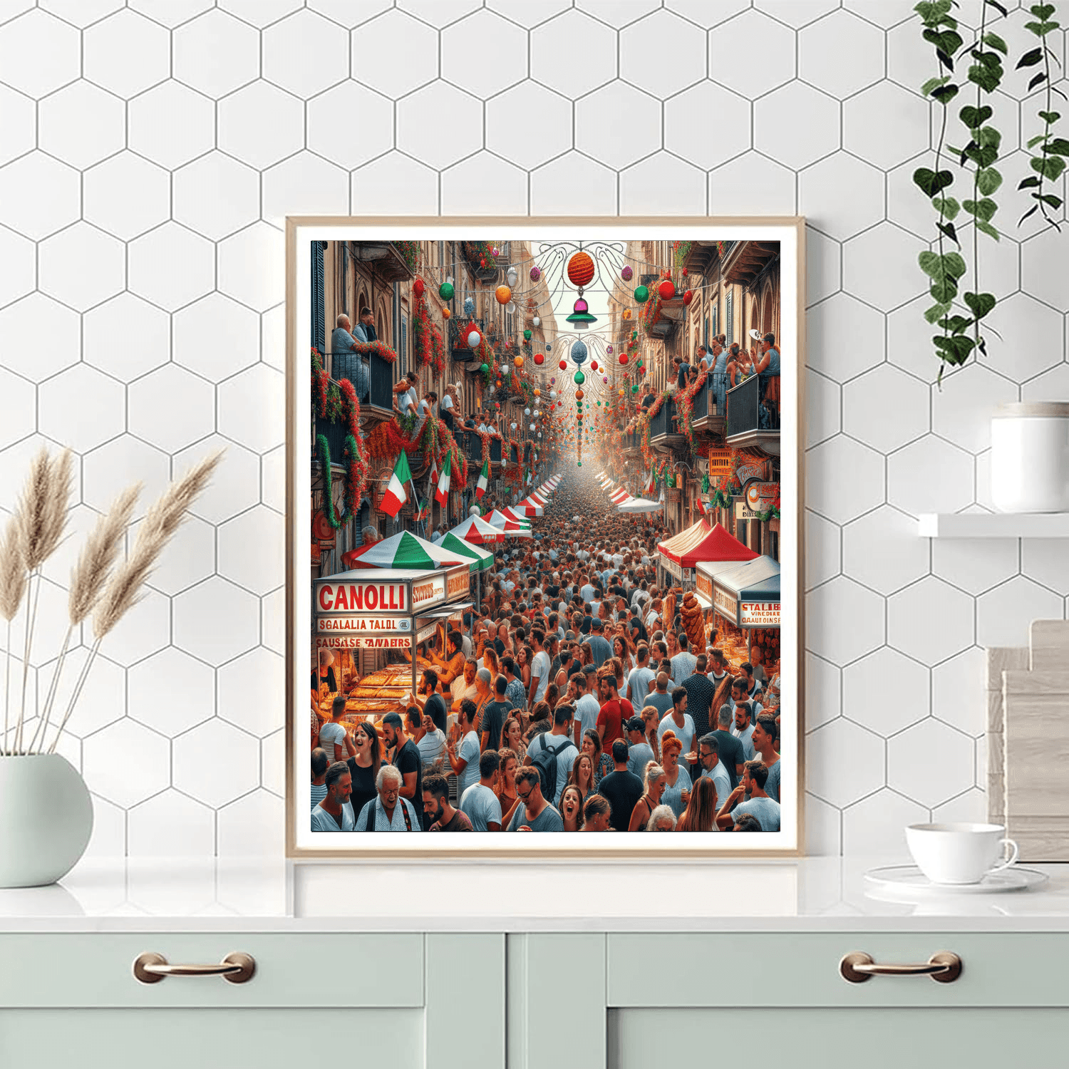 Feast Of San Gennaro - United States Numbered Painting Kits