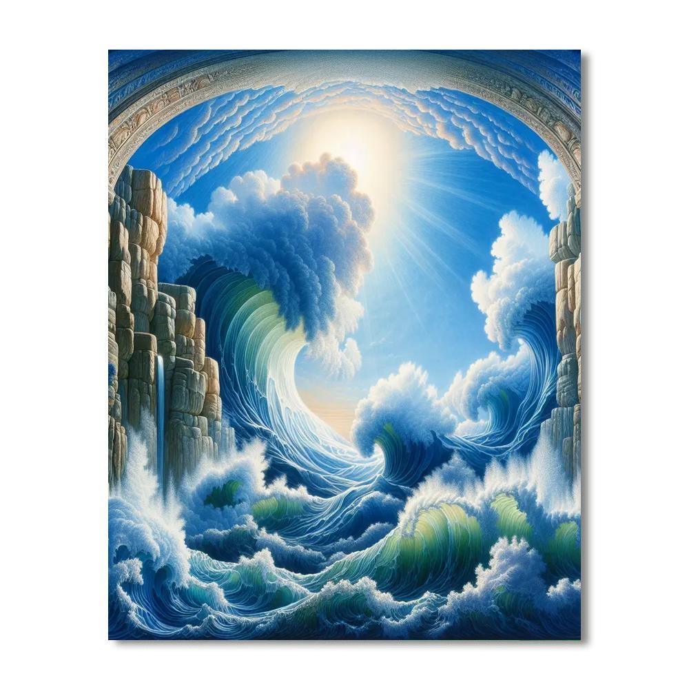 Wondrous Waves Paint By Numbers Kits