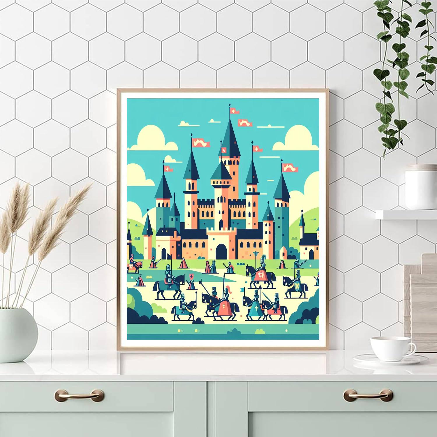 Medieval Kingdom Tales Paint By Number