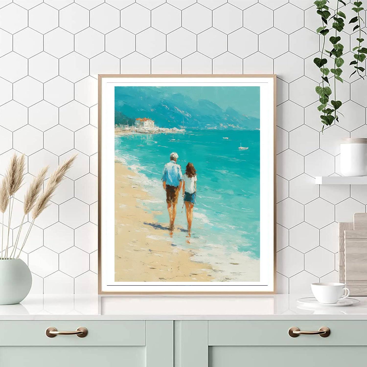 Gentle Waves Of Motherhood Painting Number Kit