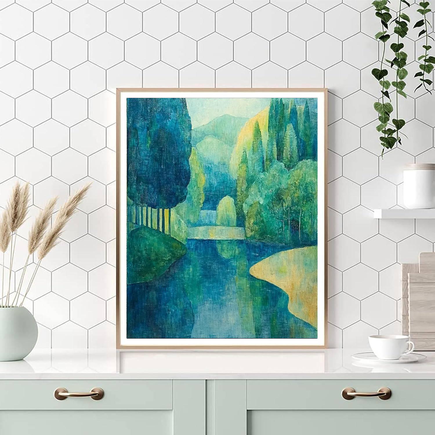 Paul Cézanne Inspired Charming Stillness  Paint By Numbers Art