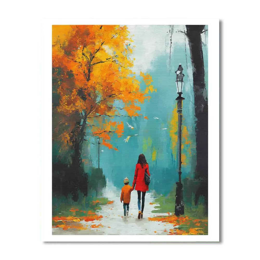 The Journey Of Motherhood Painting Number Kit