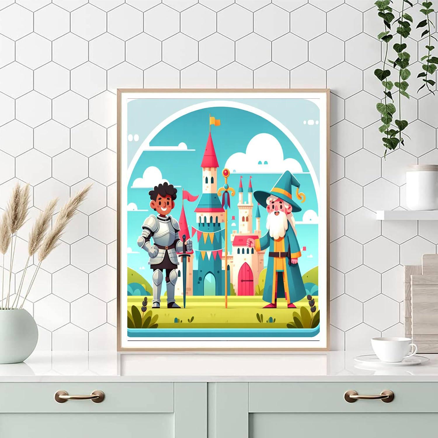 Castle Chronicles Adventure Paint By Numbers Kits
