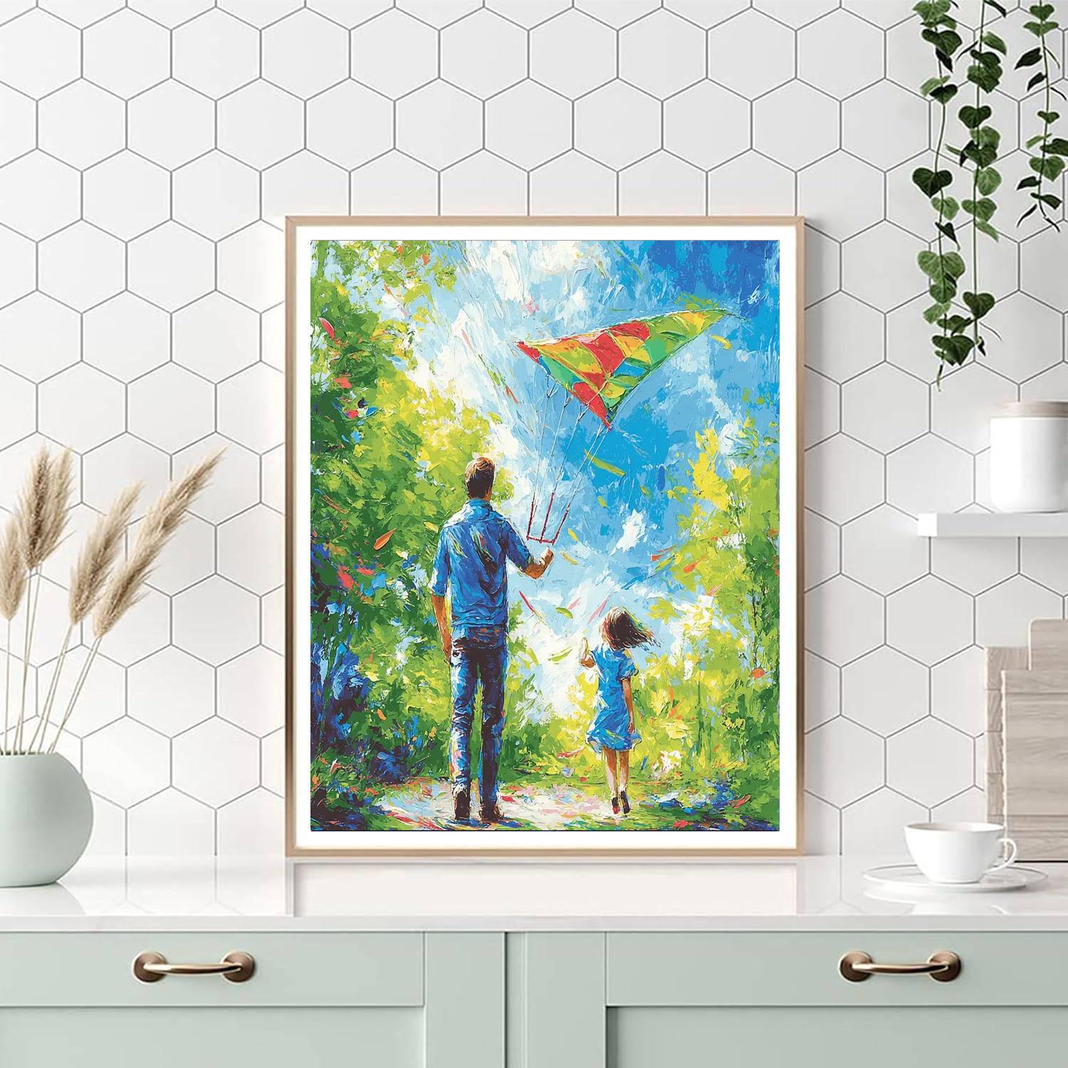 The Joy Of Playing Together Painting By Numbers Kit