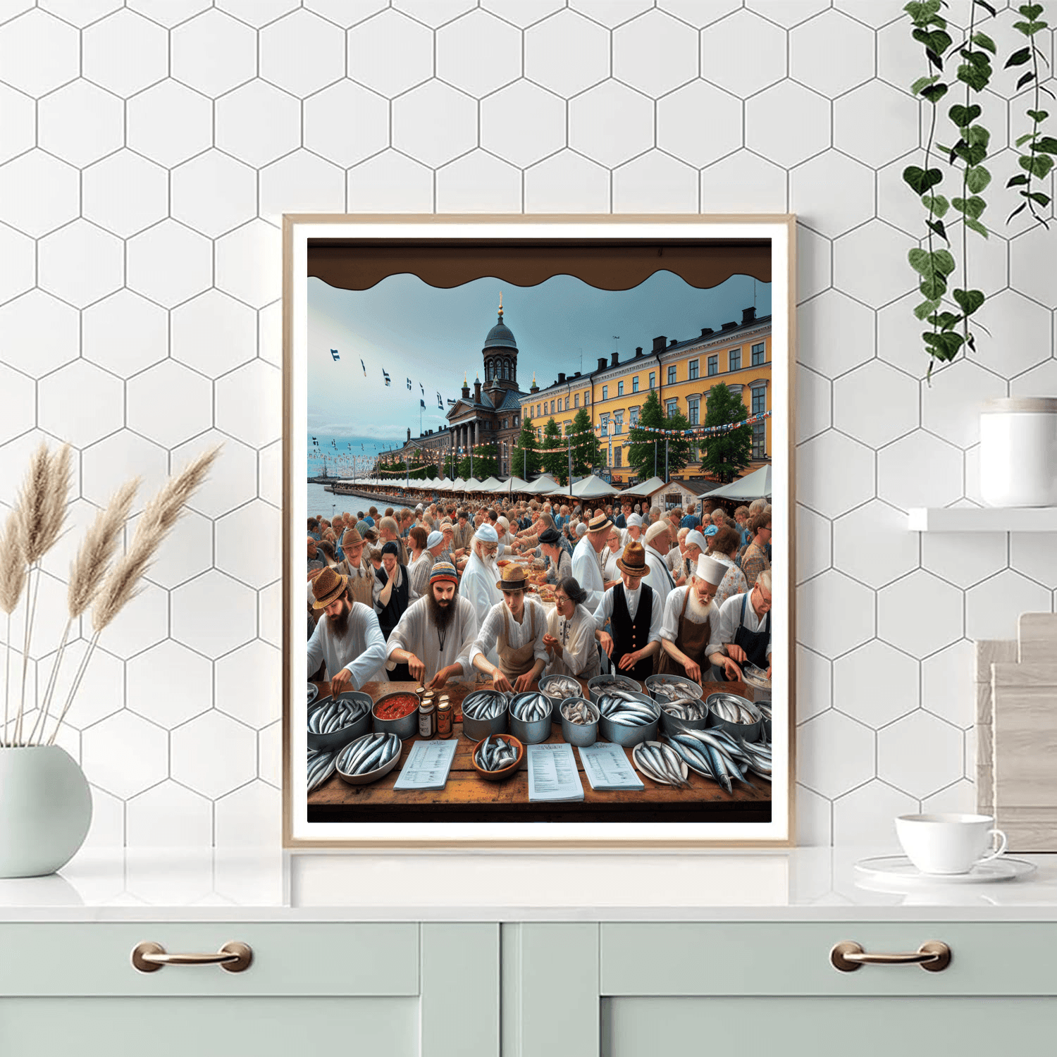 Helsinki Baltic Herring Fair - Helsinki, Finland Number Painting