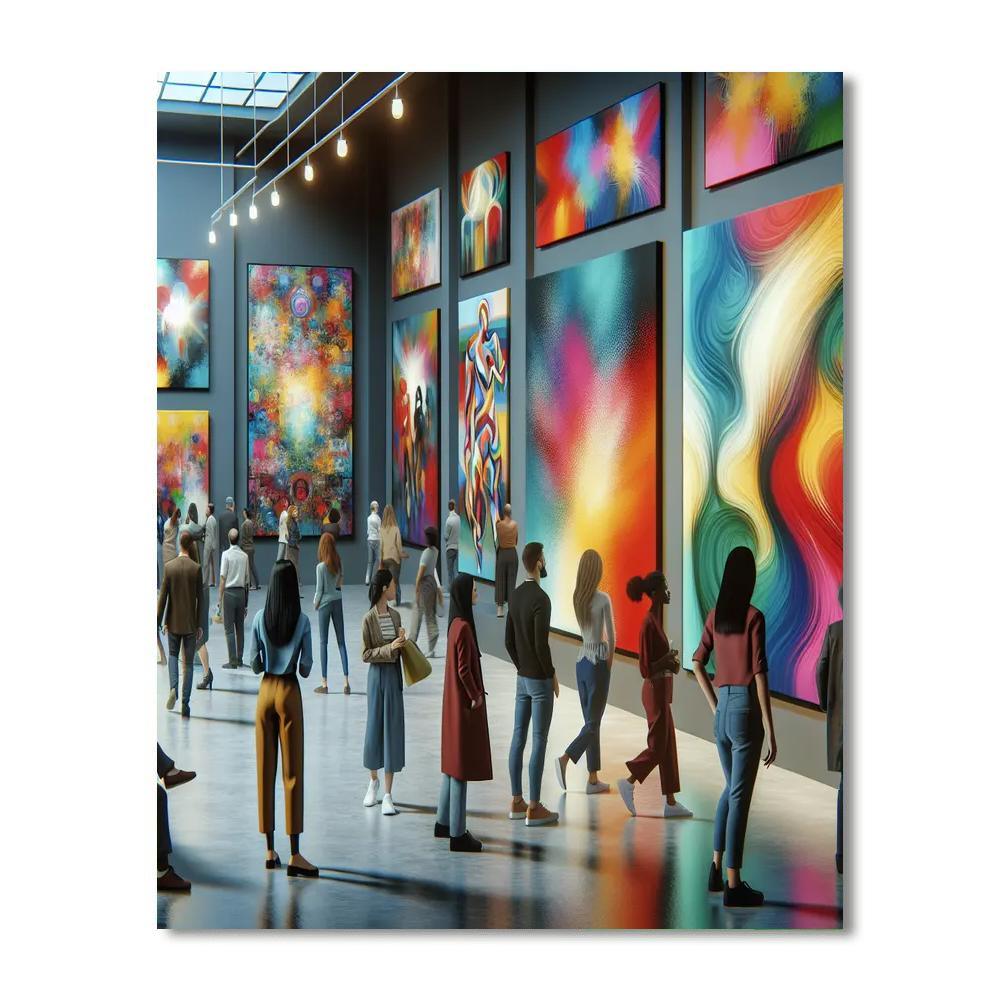 Eccentric Art Gallery DIY Paint By Numbers